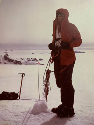Atop Mount Baker, 1970, Washington Cascades